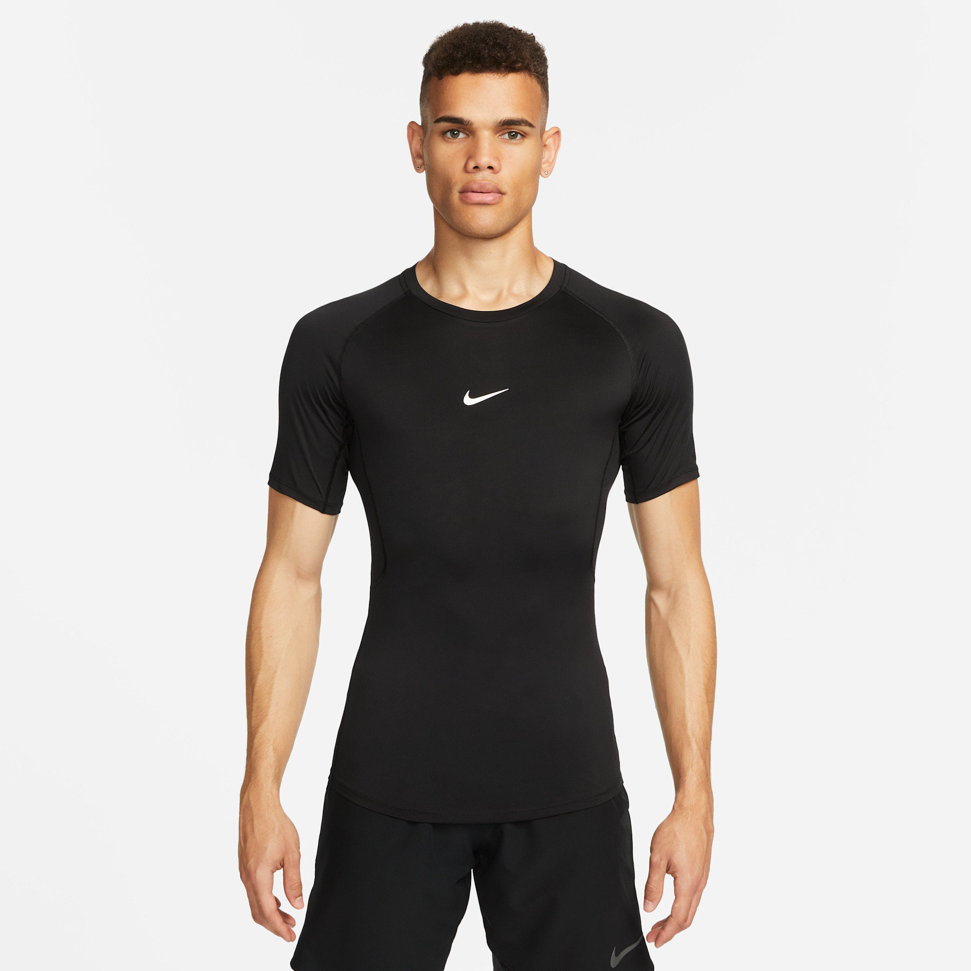 Nike Pro Dri-FIT Men's Slim-Fit Short-Sleeve Fitness Top