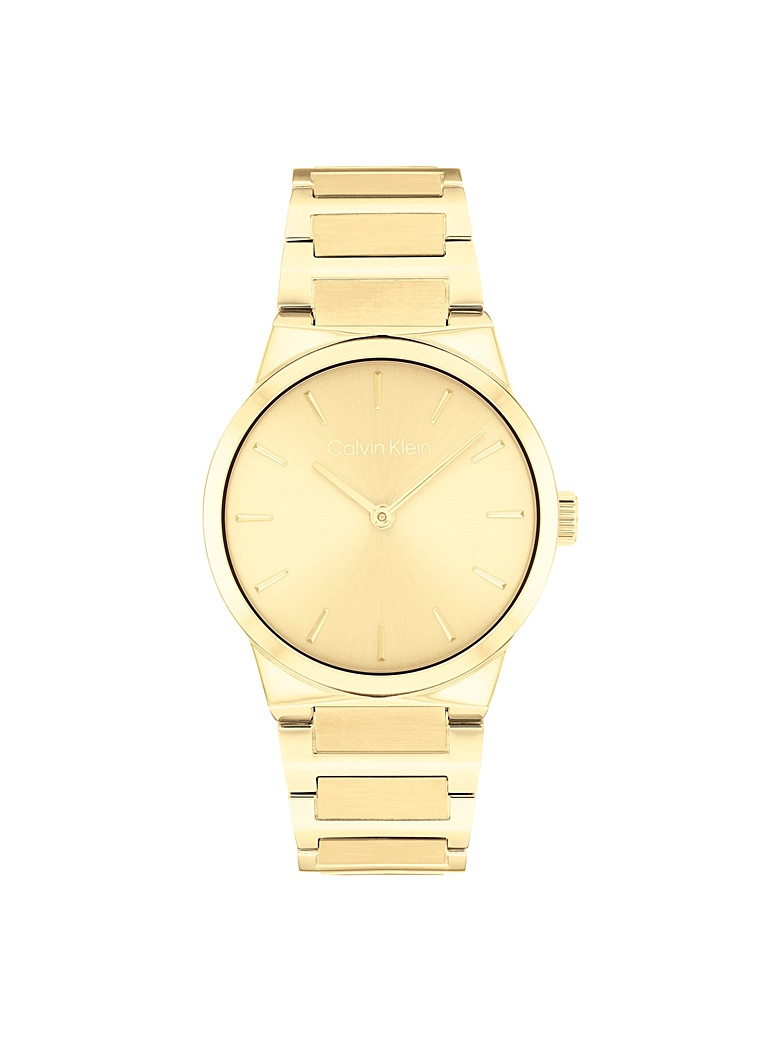 Calvin Klein  Gold-plated steel wristwatch