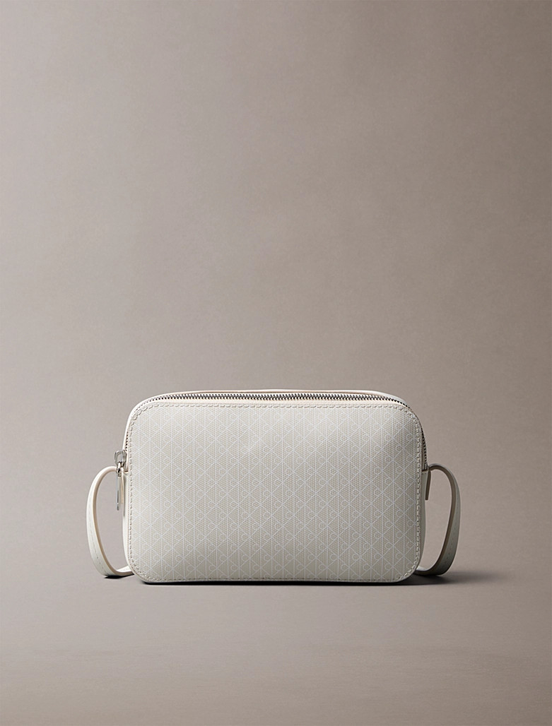 Calvin Klein Camera bag with all-over monogram logo