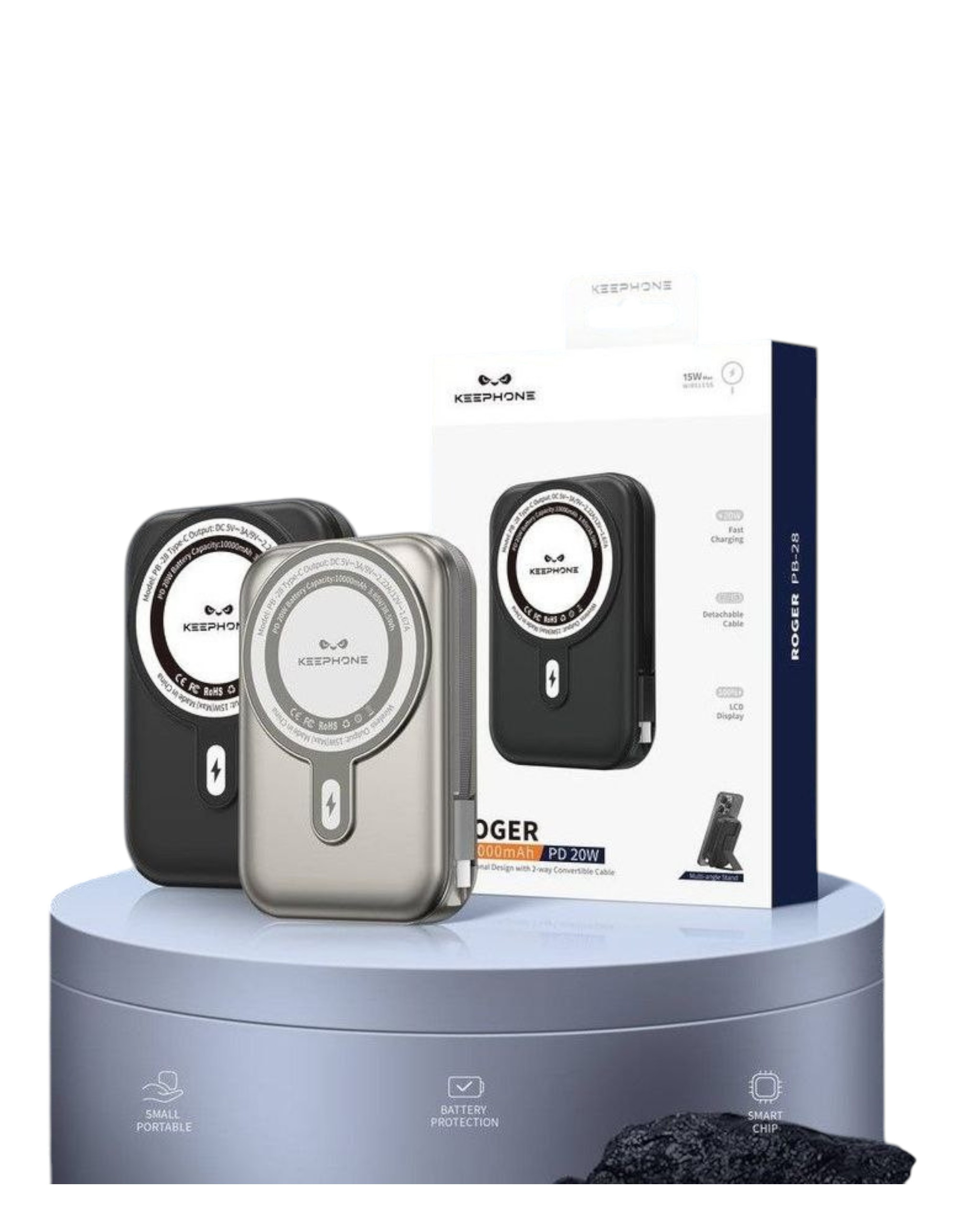 Powerbank KEEPHONE ROGER PB-28 10000mAh