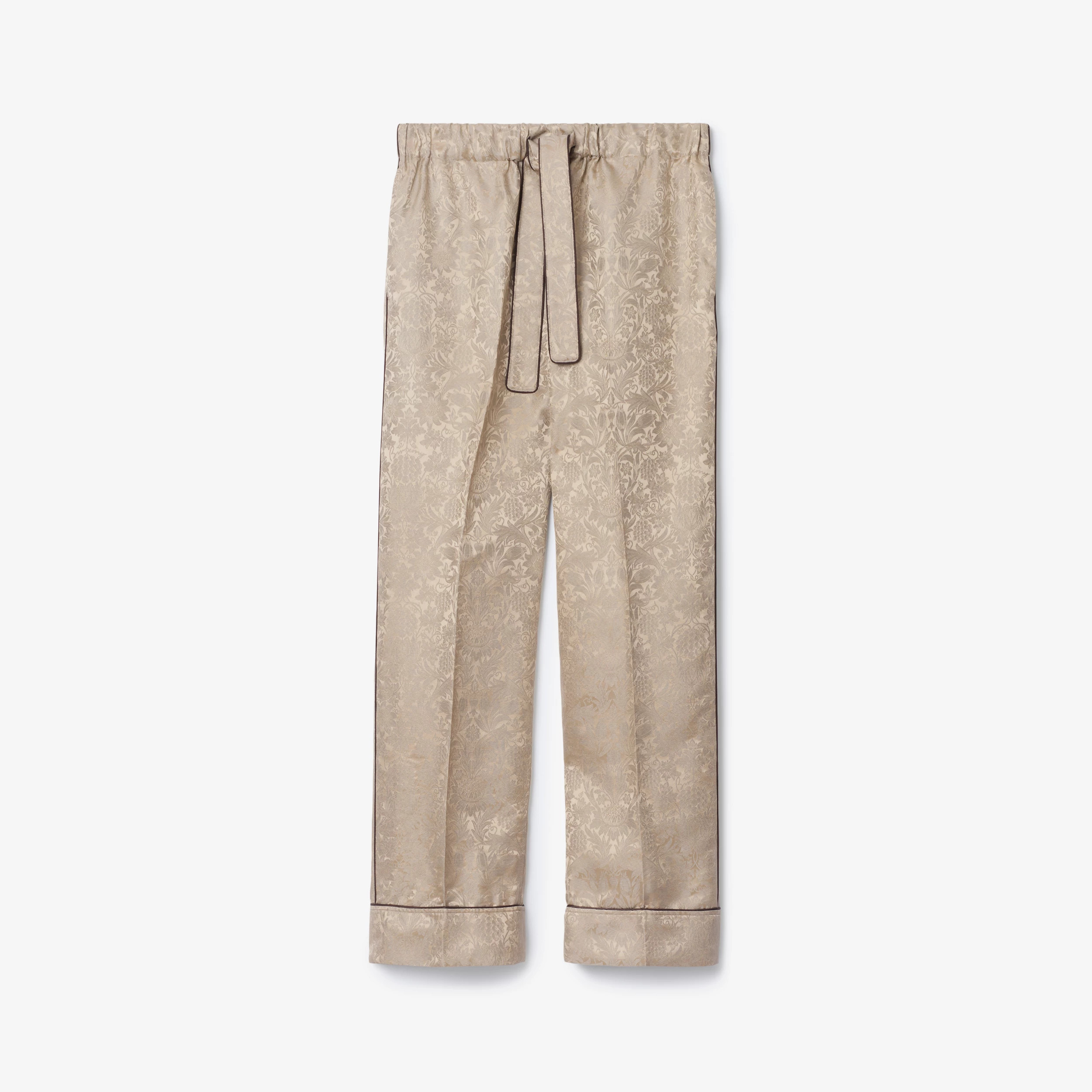 Burberry Sunflower Silk Pyjama Trousers