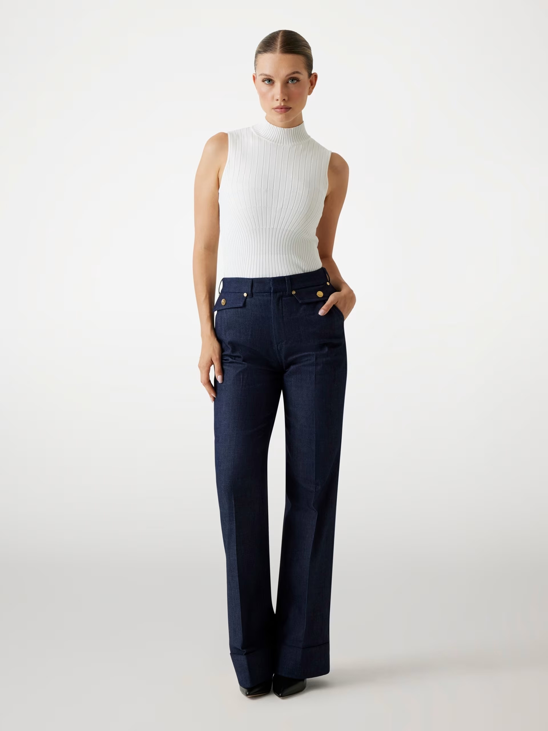 Guess Marciano flared palazzo jeans