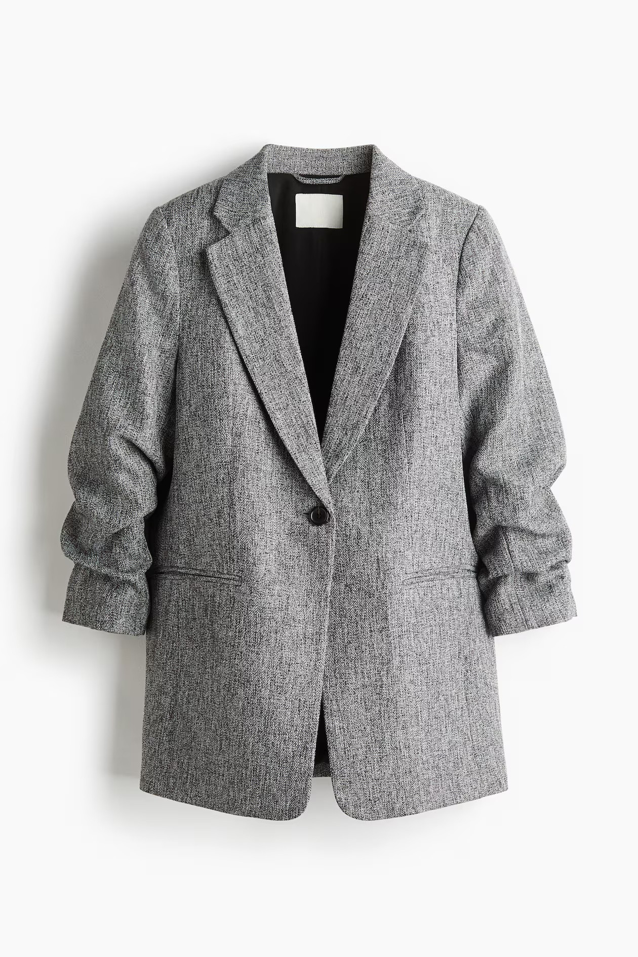 H&M Blazer with gathered sleeves
