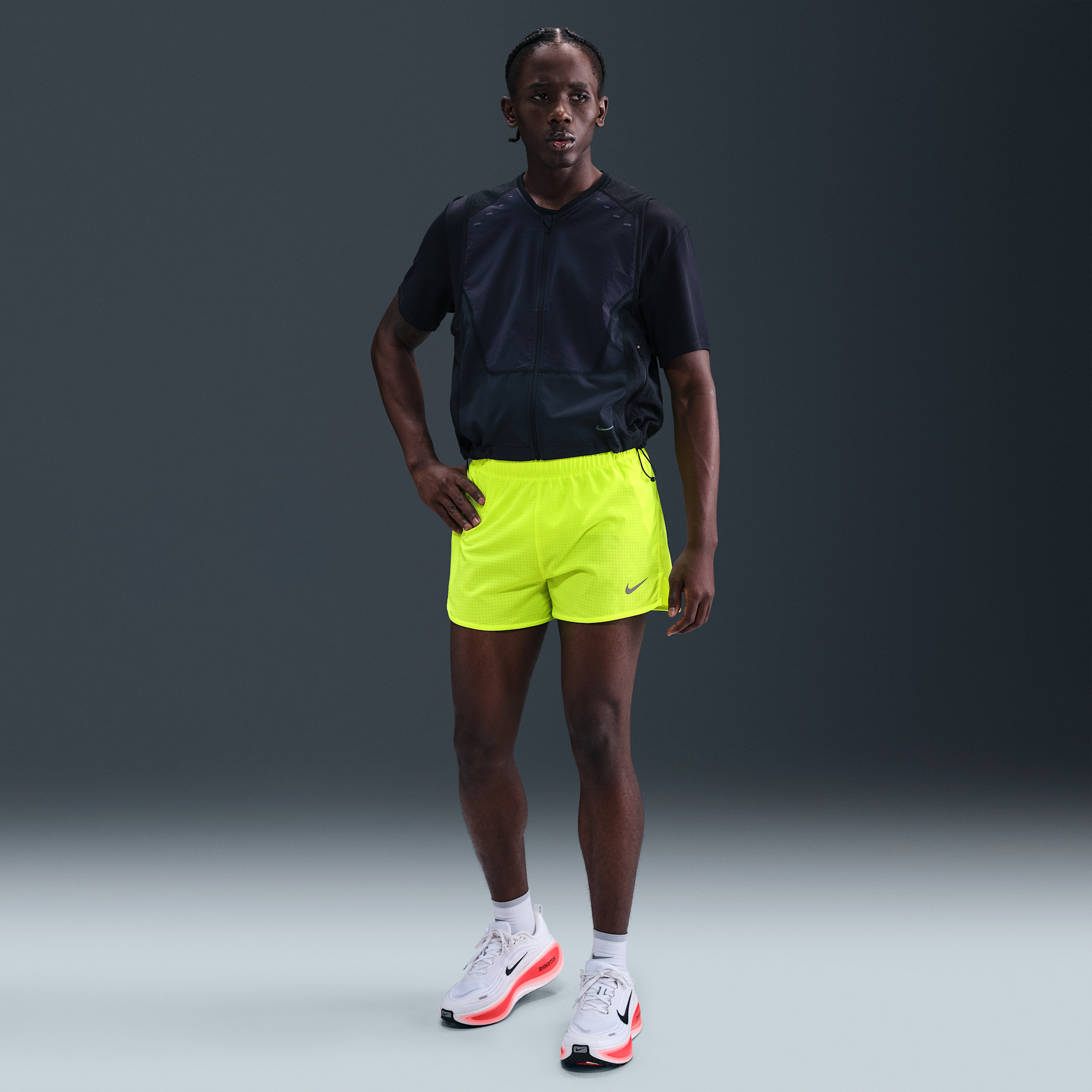 Nike Fast Men's Dri-FIT Running Shorts with Inner Brief (approx. 3 inches)