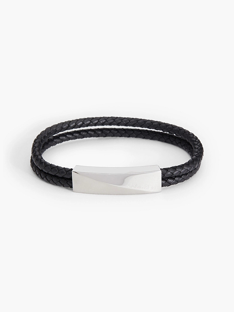Calvin Klein Double wrapped braided bracelet