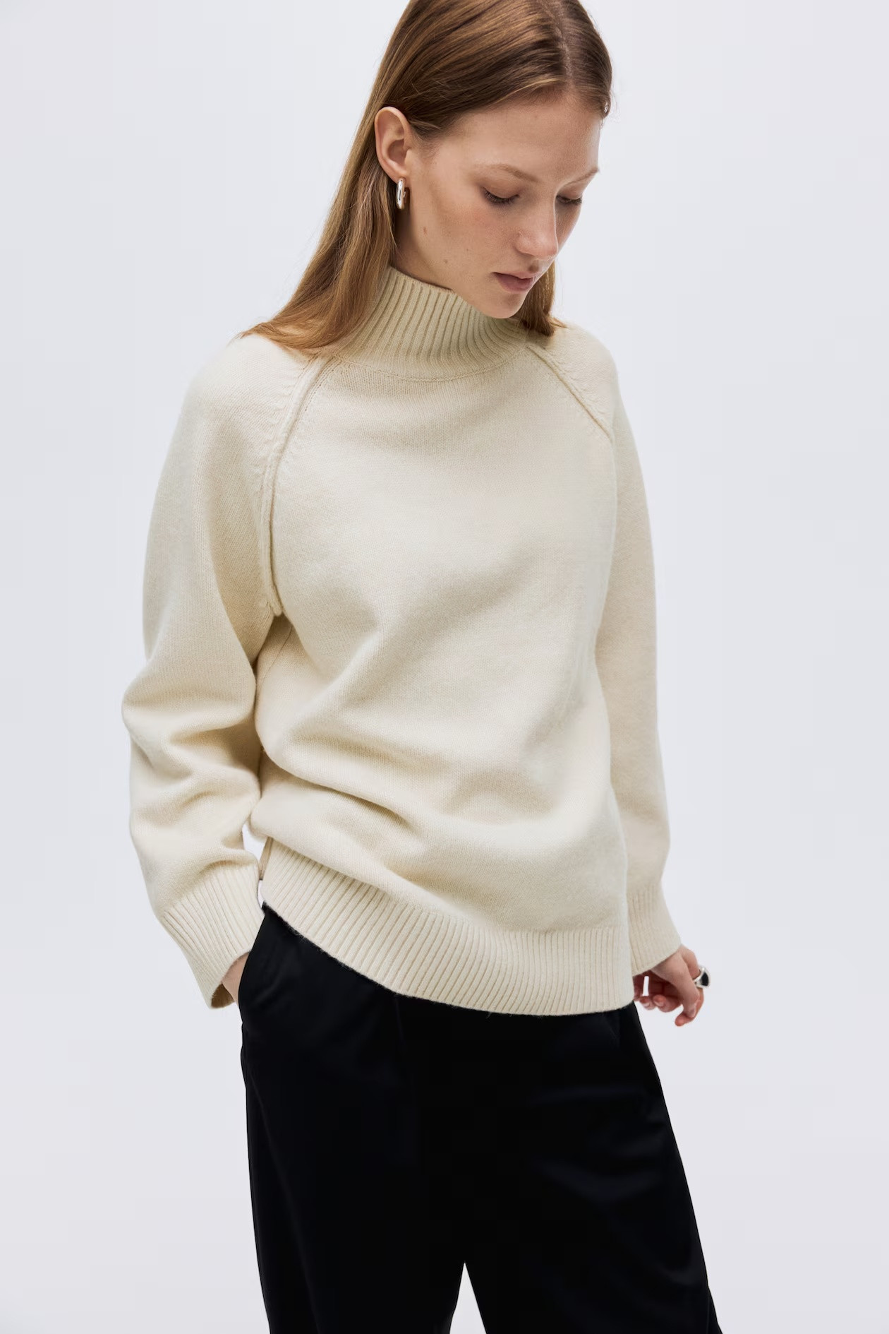 H&M Oversized sweater with turtleneck