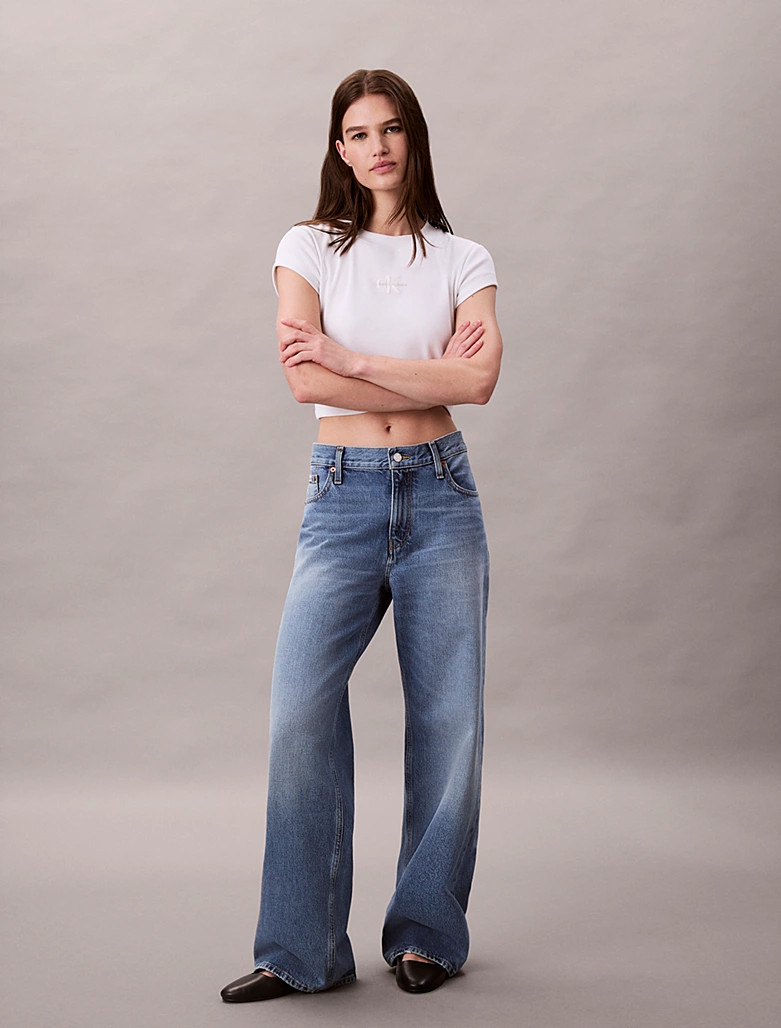 Calvin Klein Low-rise baggy jeans