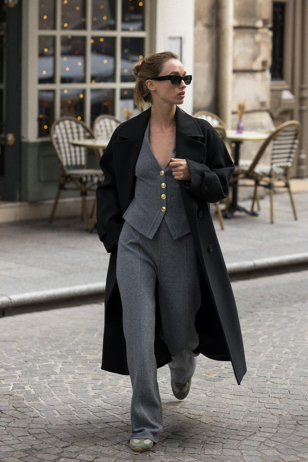 Zara SOFT TOUCH PALAZZO TROUSERS