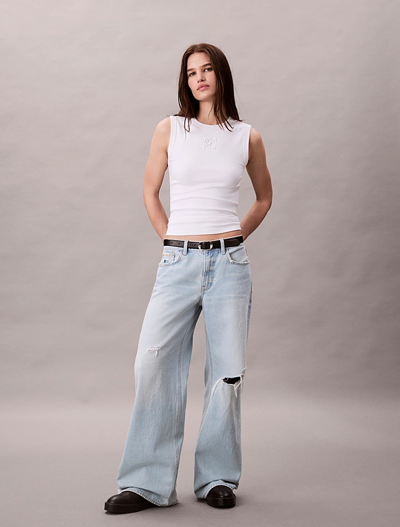 Calvin Klein Low-rise baggy jeans