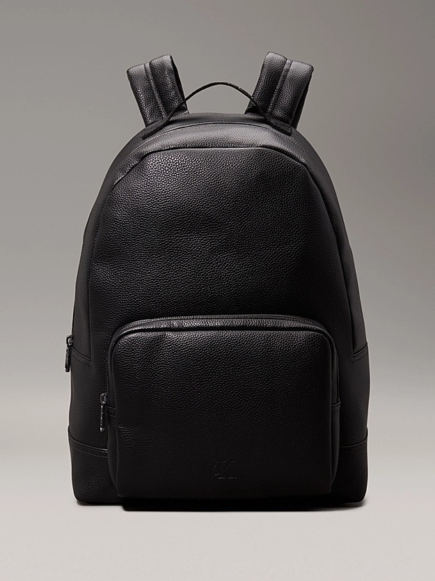 Men's Faux Leather Backpack Calvin Klein