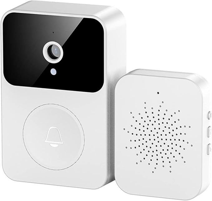 Video Doorbell Camera X9 Smart Remote Intelligent Visual Doorbell with Voice Change HD Night Vision Auto Capture Cloud Storage