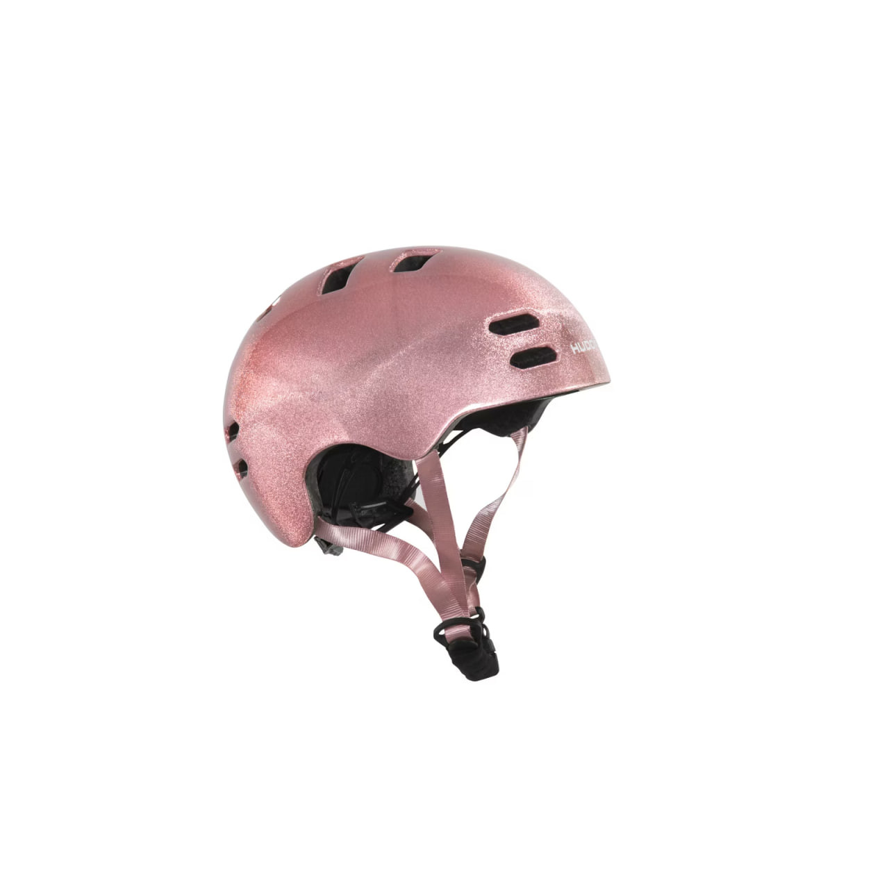 Hudora Reflect children's skateboard helmet, in pink