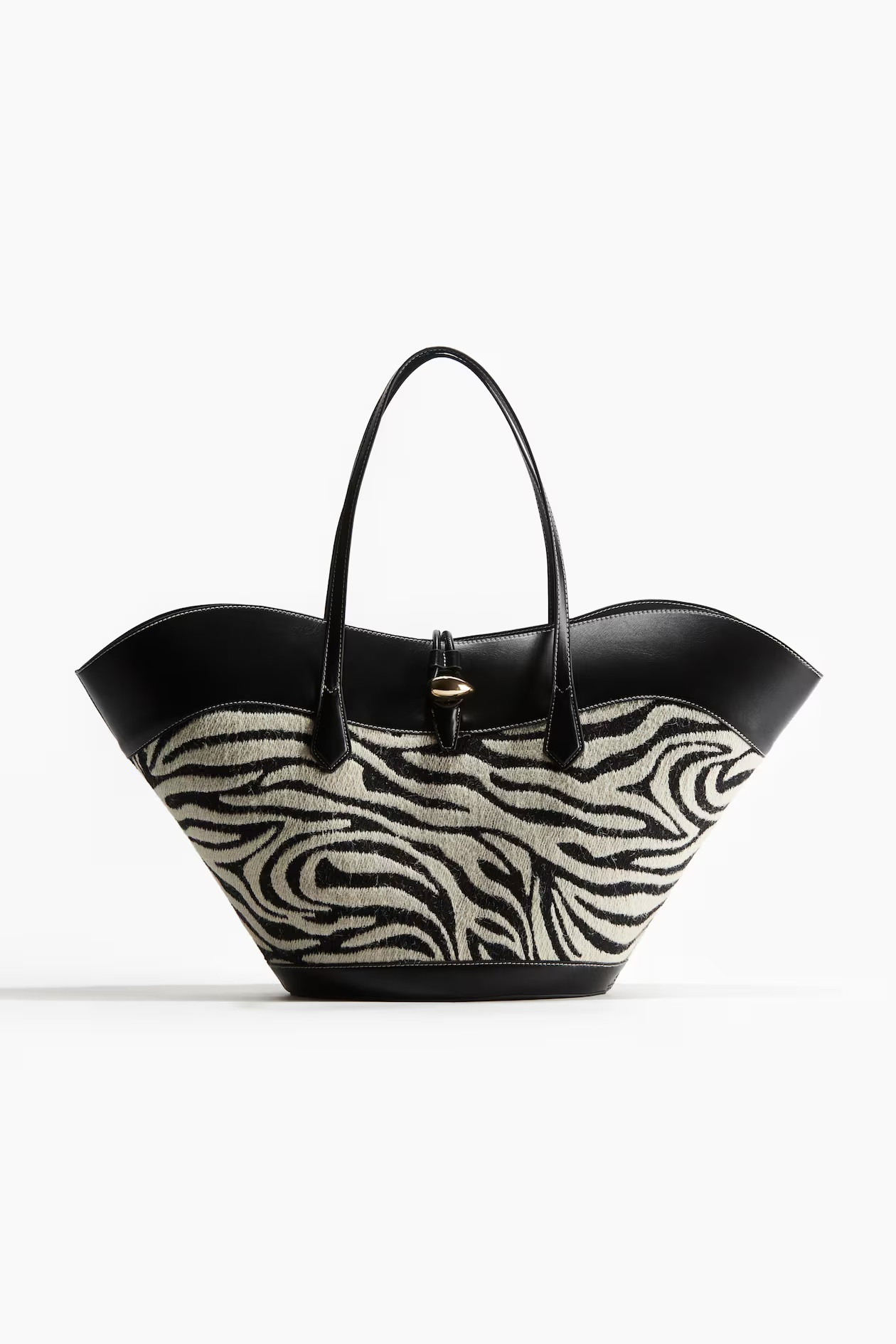 H&M Zebra-printed Shopper