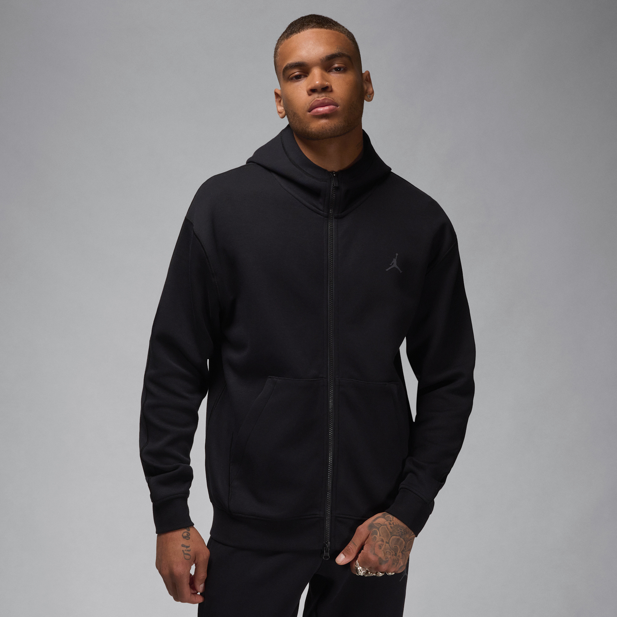 Jordan Sport Hoop Fleece — Dri-FIT Full-Zip Hoodie