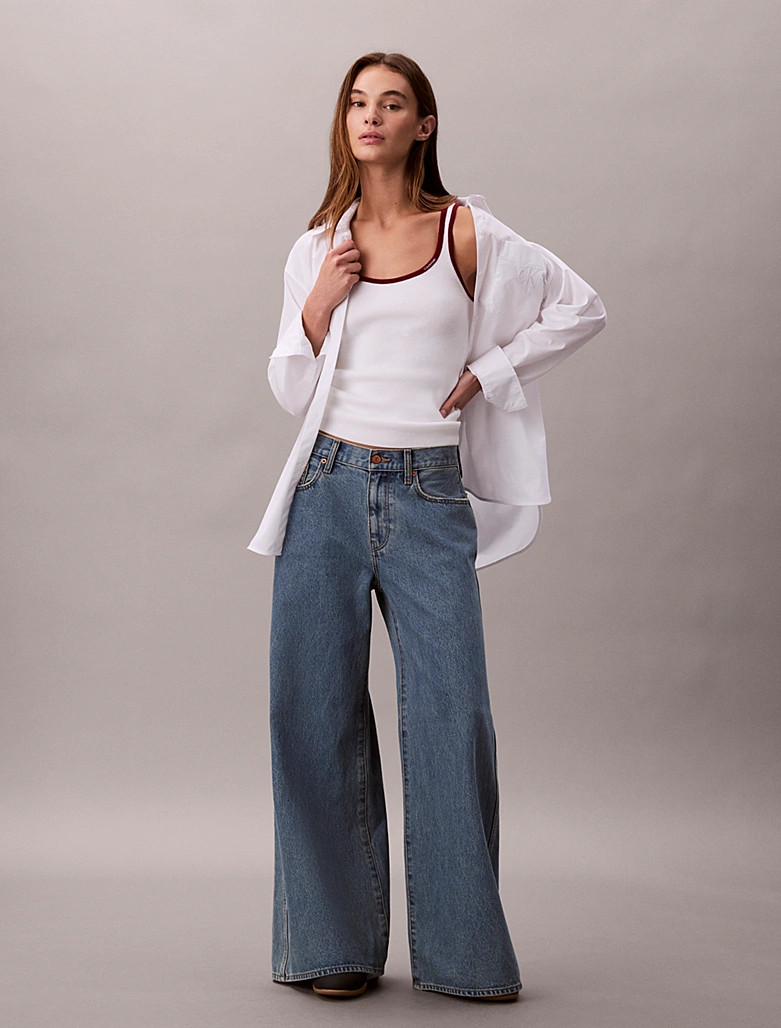 Calvin Klein Ultra Wide Leg Jeans