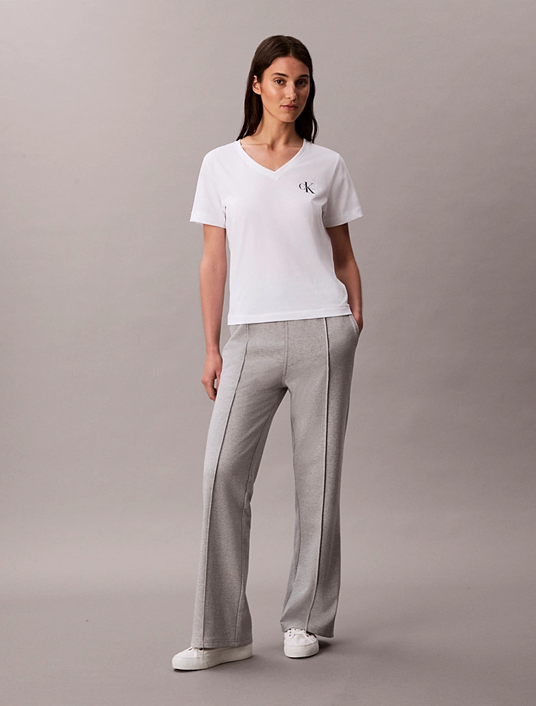 Calvin Klein Cotton terry cloth tracksuit pants