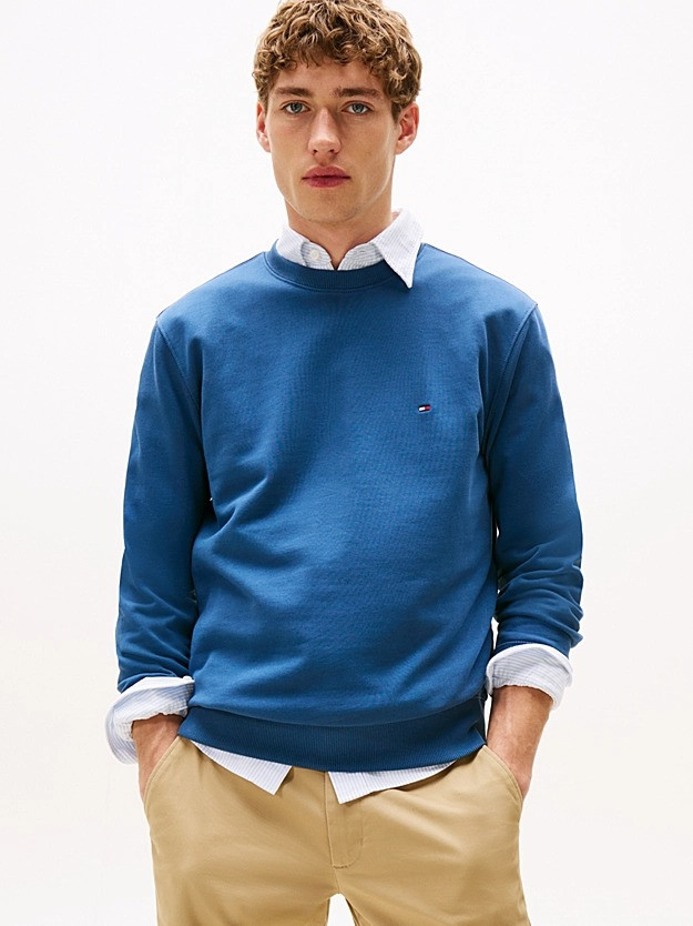 Men’s Terry Sweatshirt with Crew Neck (Organic Cotton)