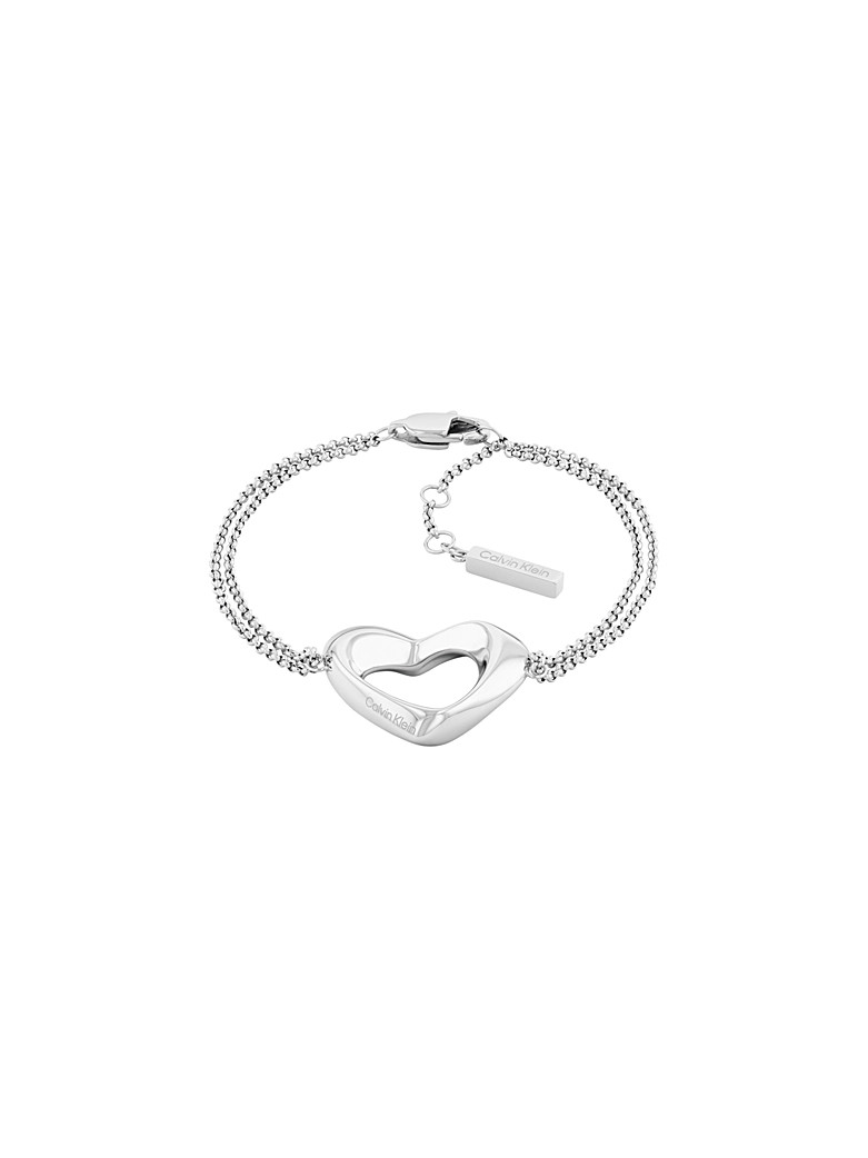 Calvin Klein Heart bracelet with double links