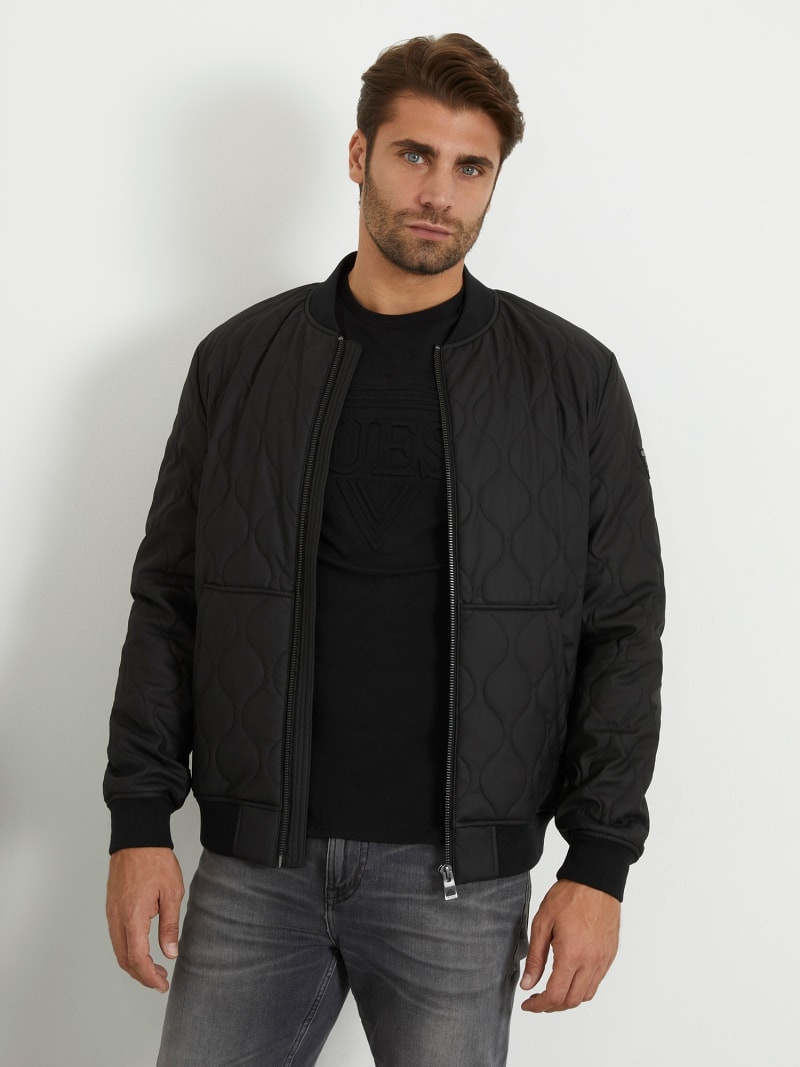 Men’s Quilted Bomber Jacket