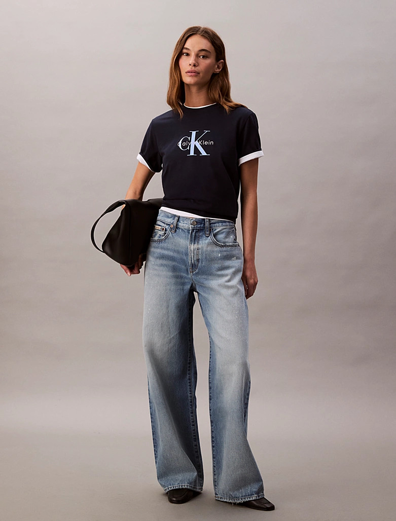Calvin Klein Wide-leg jeans