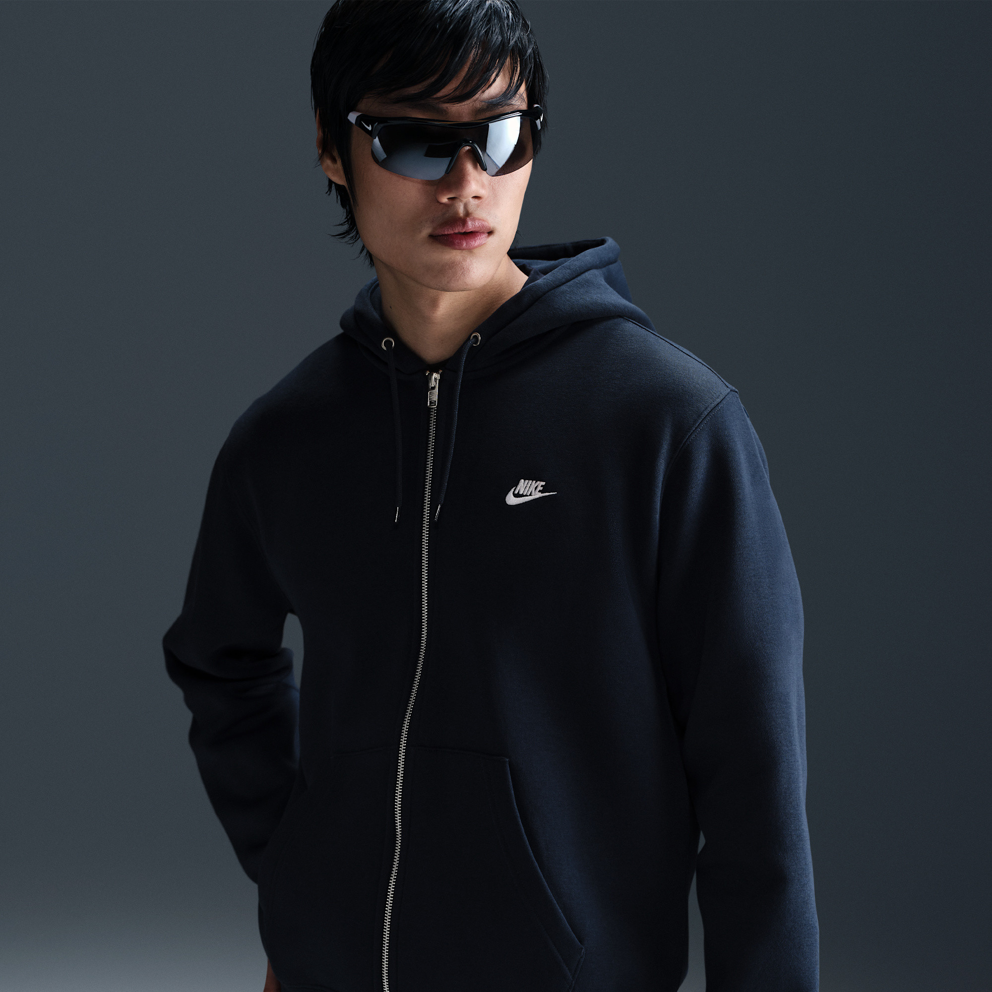Nike Club Full-Zip Fleece Hoodie