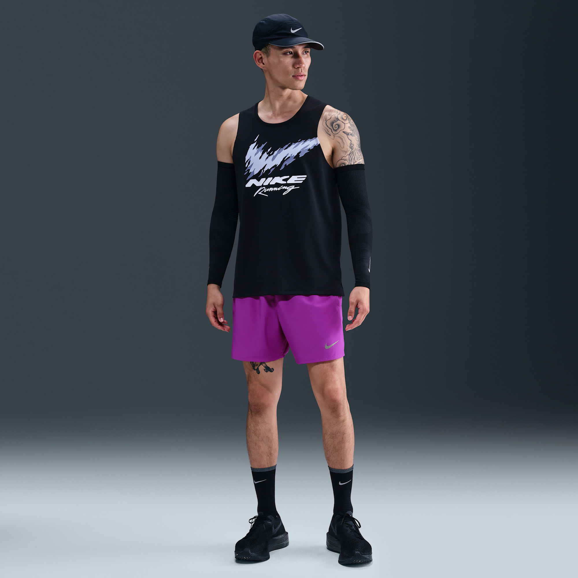 Nike Challenger Dri-FIT Lined Running Shorts (approx. 5")