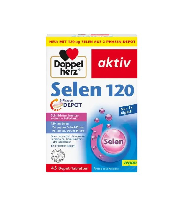 Doppelherz aktiv C+Zinc+E 400 Depot, 40 tablets.