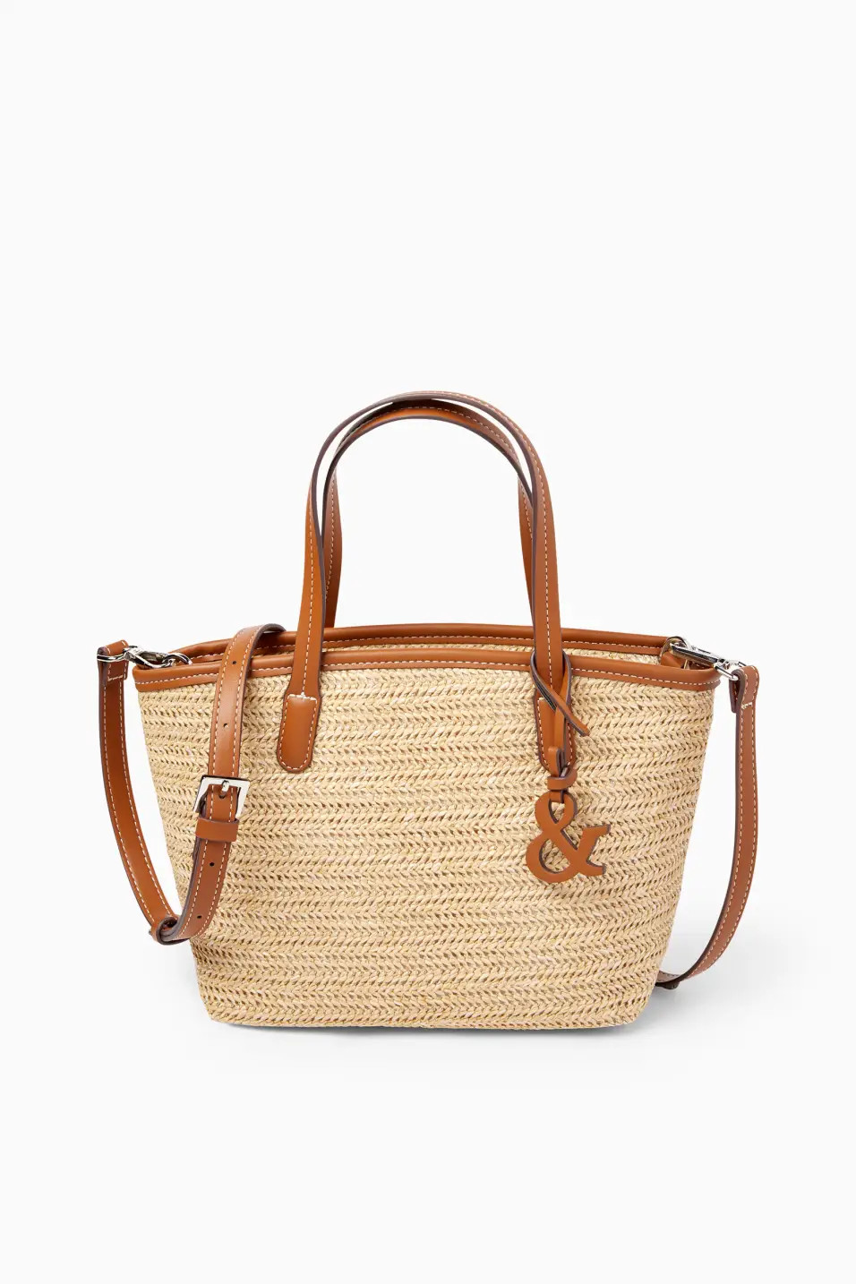 C&A Women's Handbags, small straw shopper
