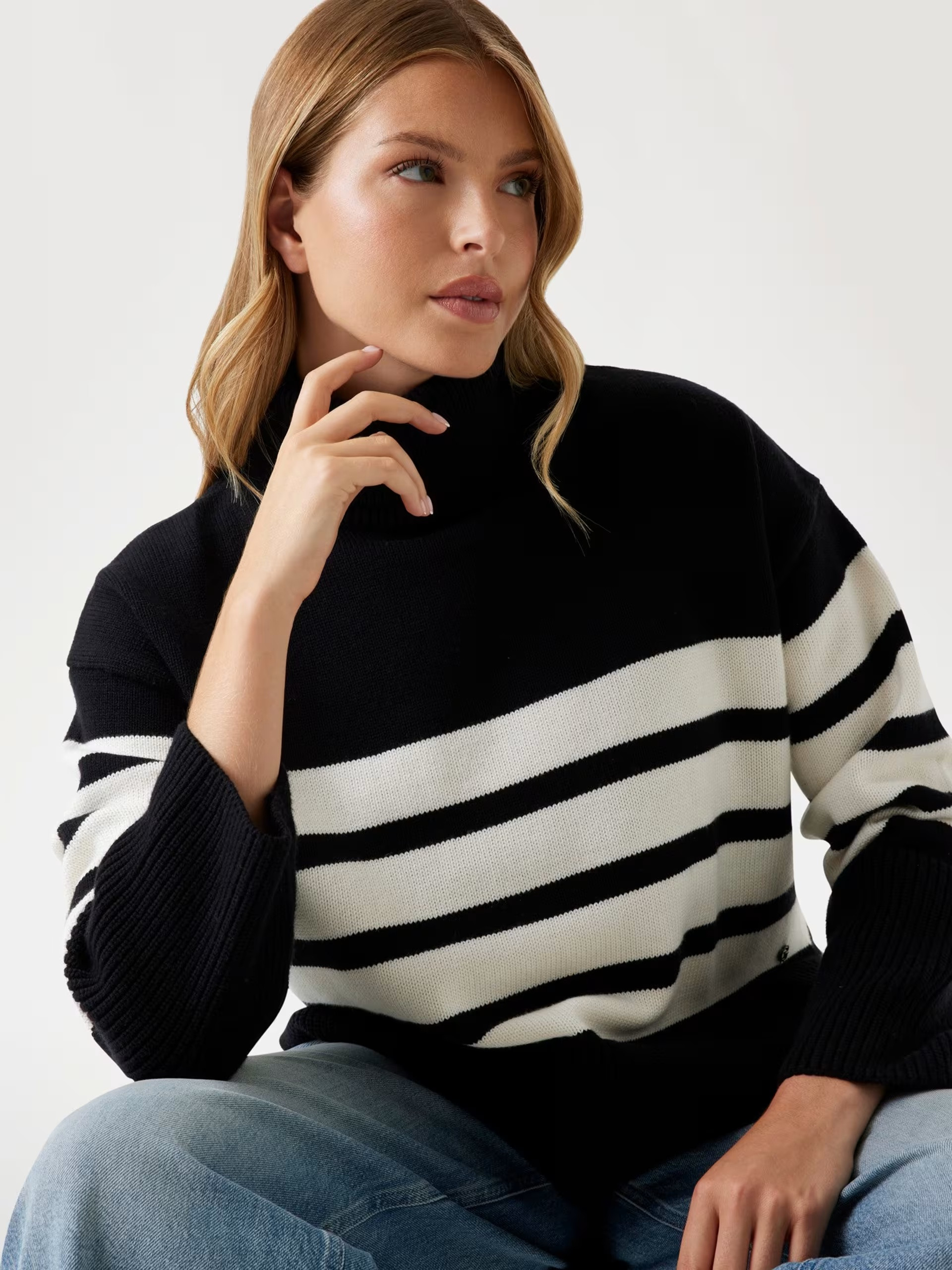 Guess Wool-blend striped sweater