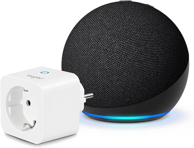 Echo Dot (5th Generation) | Anthracite + Sengled Smart Plug, Works with Alexa - Smart Home Starter Pack