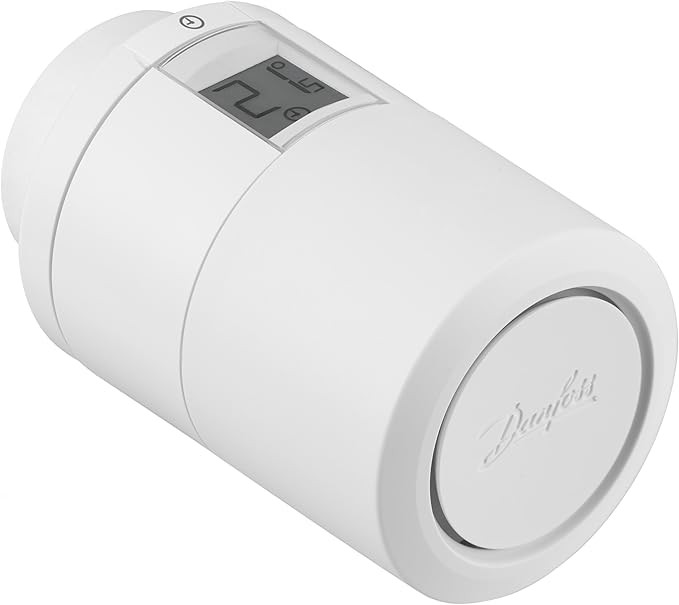 Danfoss Smart Radiator Thermostat with Bluetooth Technology ECO 014G1115 New Version White