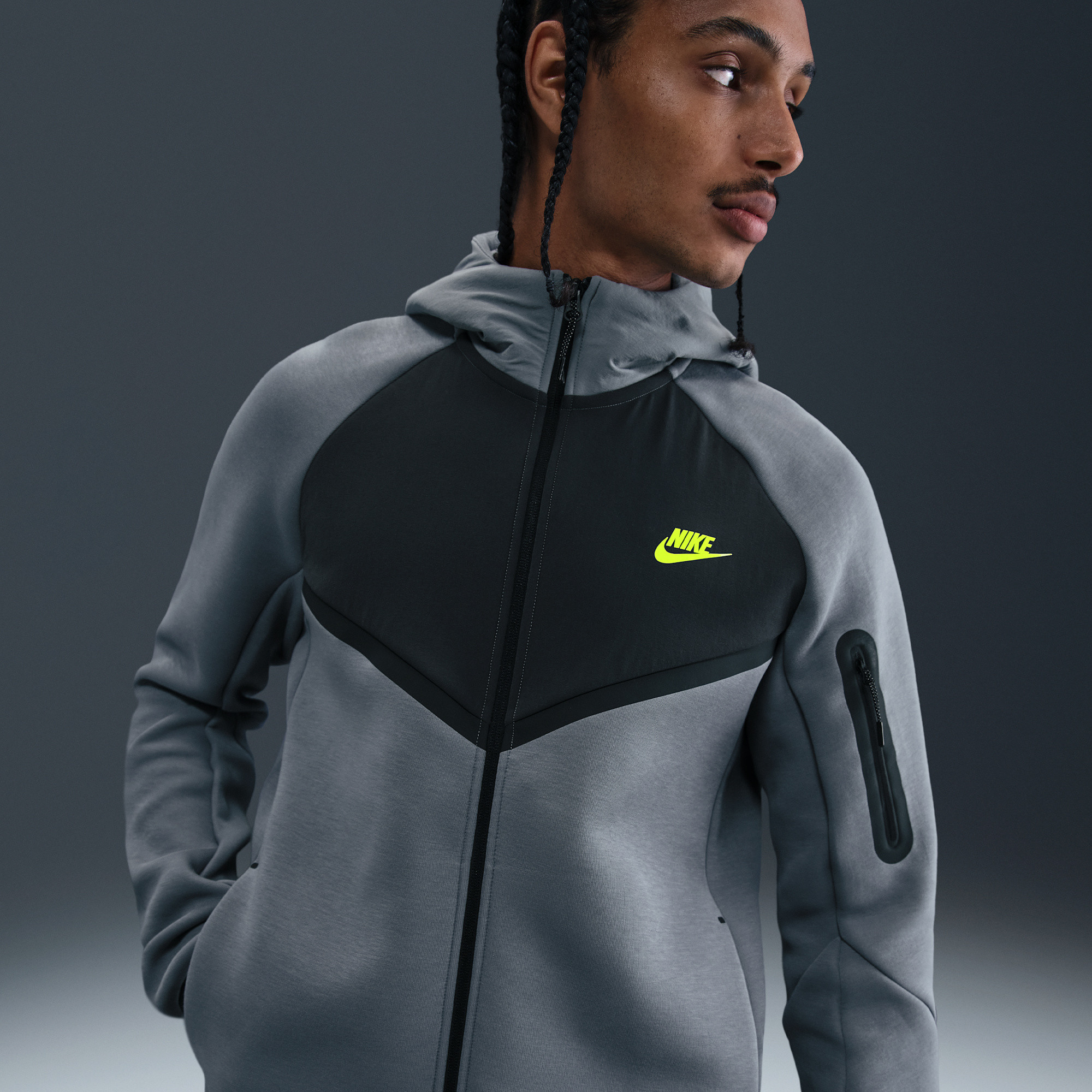 Nike Tech Full-Zip Fleece Windrunner Jacket
