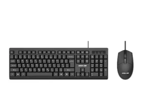 Green Lion GKM-100 Wired Keyboard and Mouse