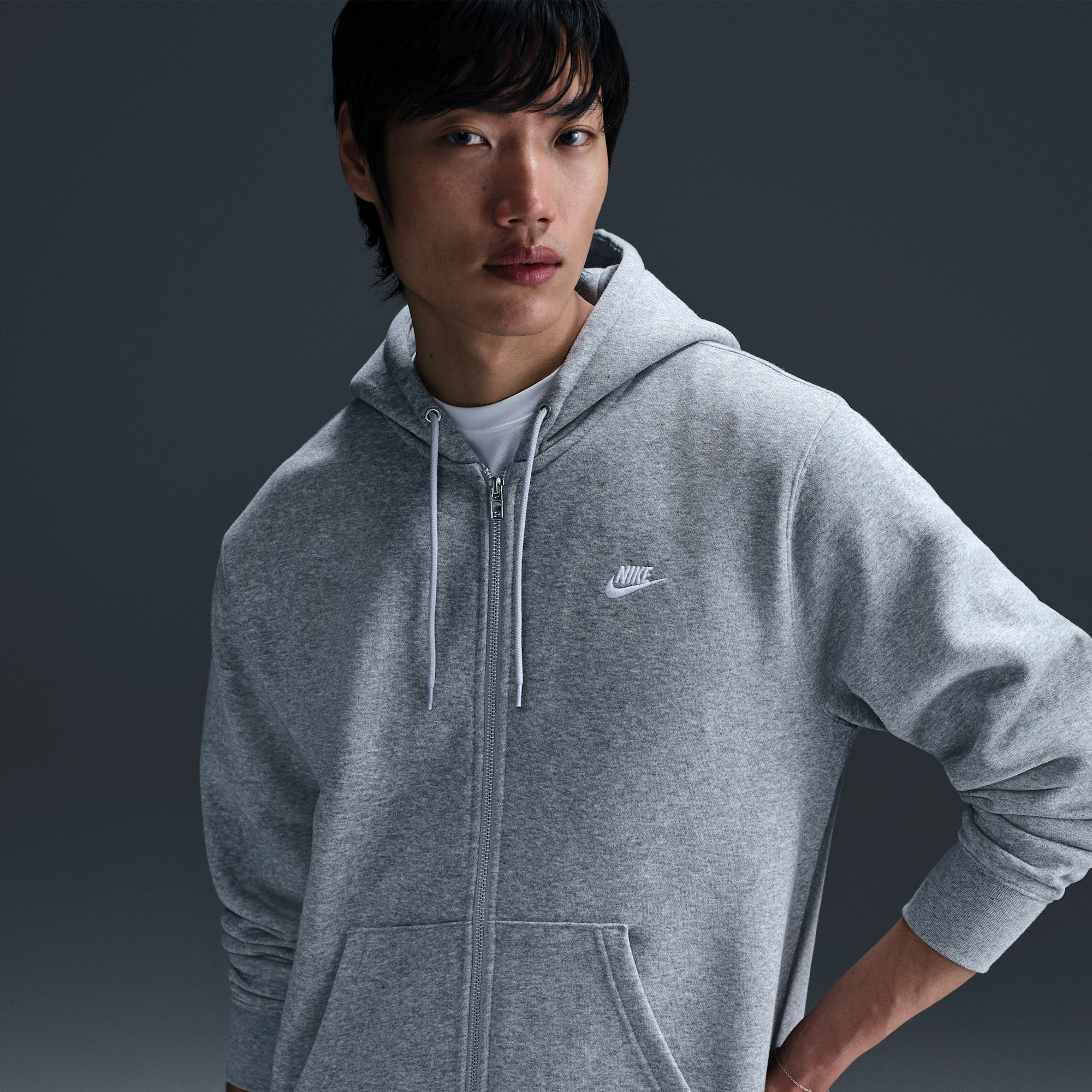 Nike Club Full-Zip Fleece Hoodie