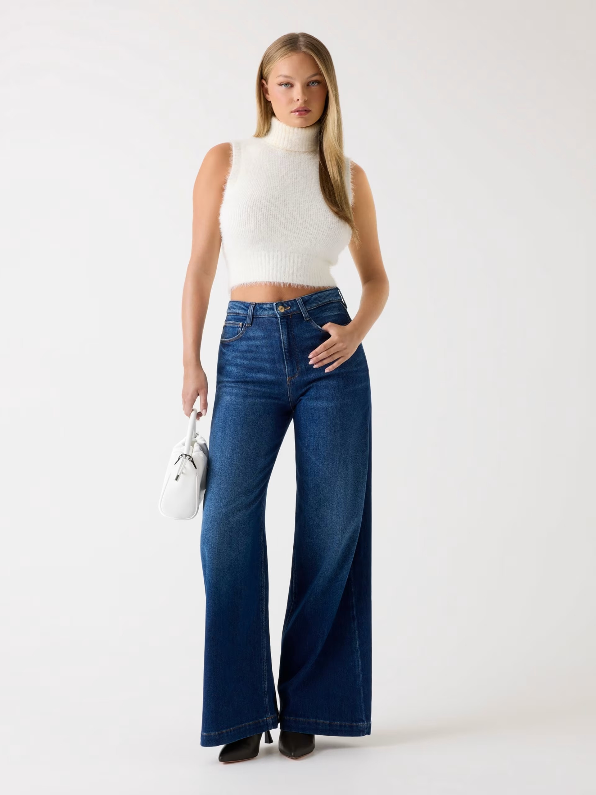 Guess Bellagio wide-leg jeans