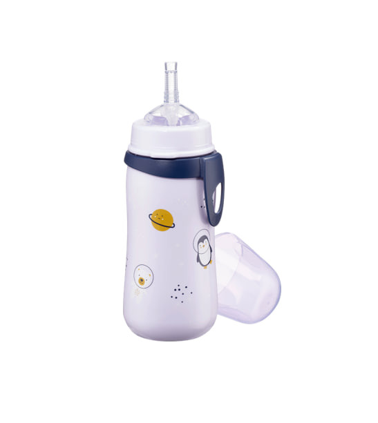 Purple drinking bottle, 330 ml, 1 piece, Babylove