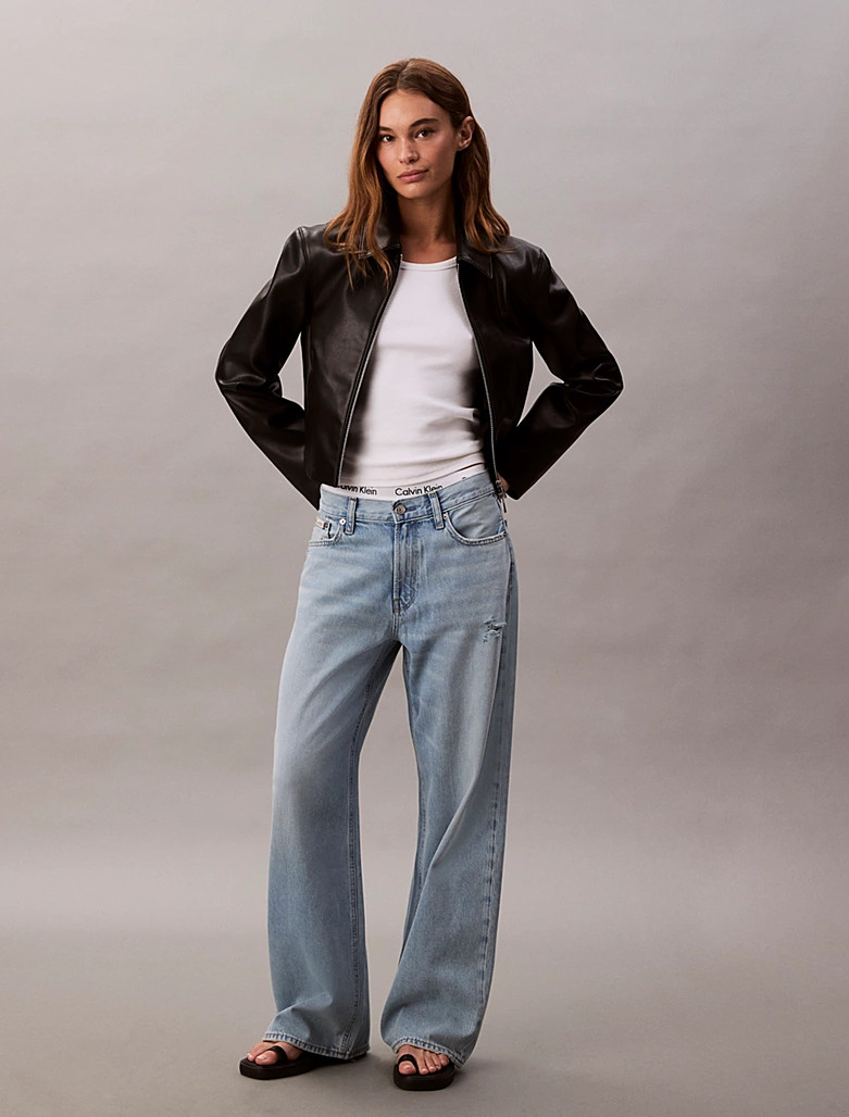 Calvin Klein Low-rise baggy jeans