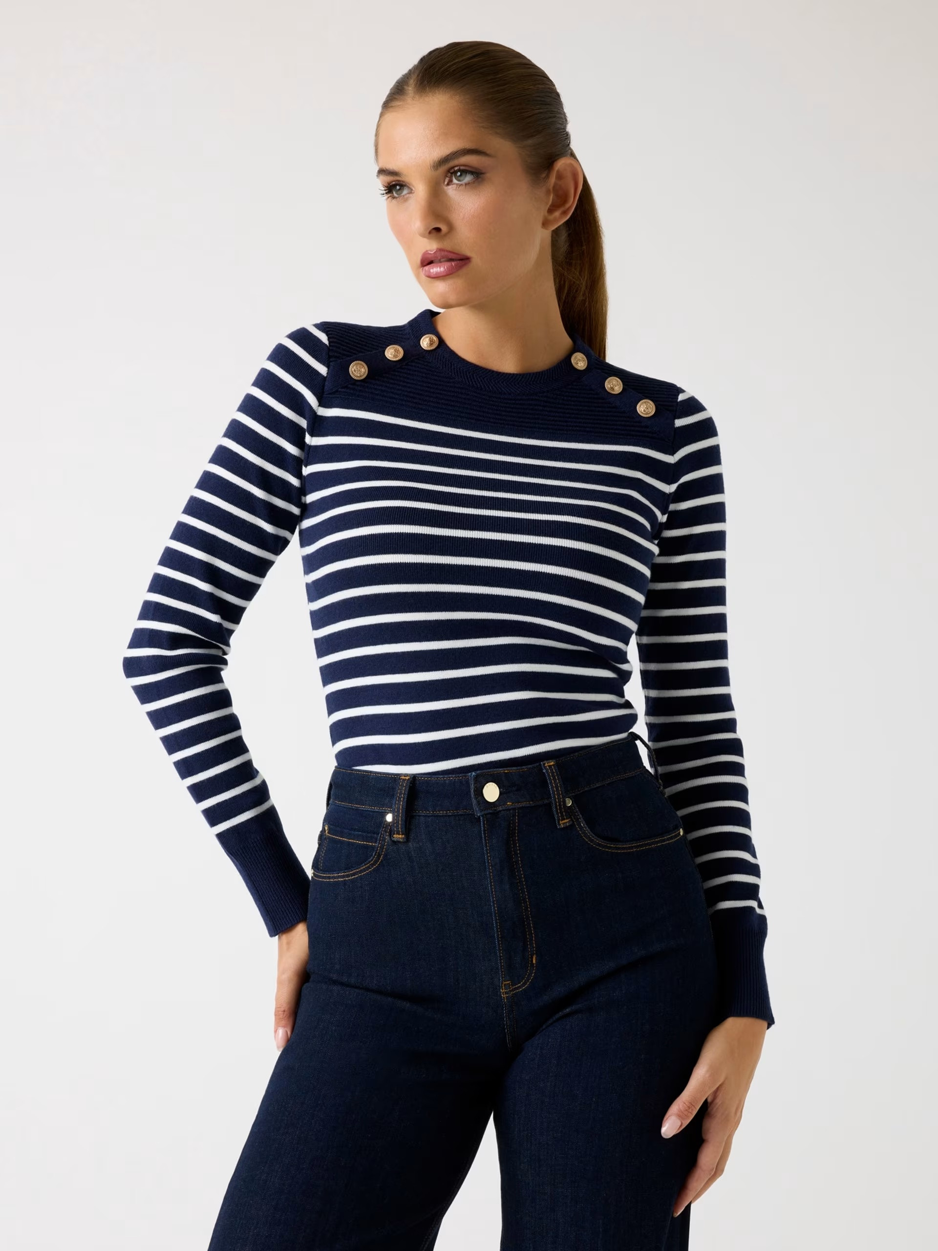 Guess Wool-blend striped sweater