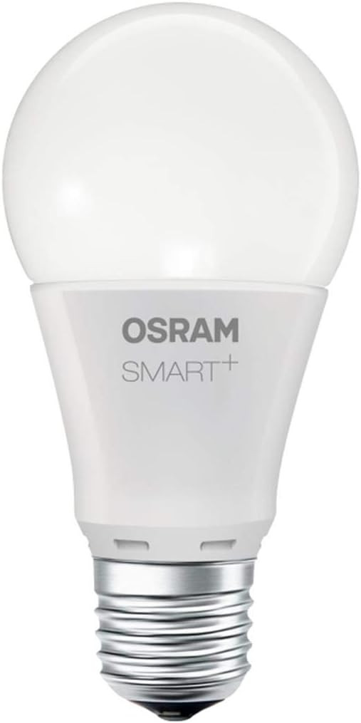 OSRAM Smart+ LED, ZigBee Lamp with E27 Socket, warm white, dimmable, Directly compatible with Echo Plus and Echo Show (2. Gen.), Compatible with Philips Hue Bridge