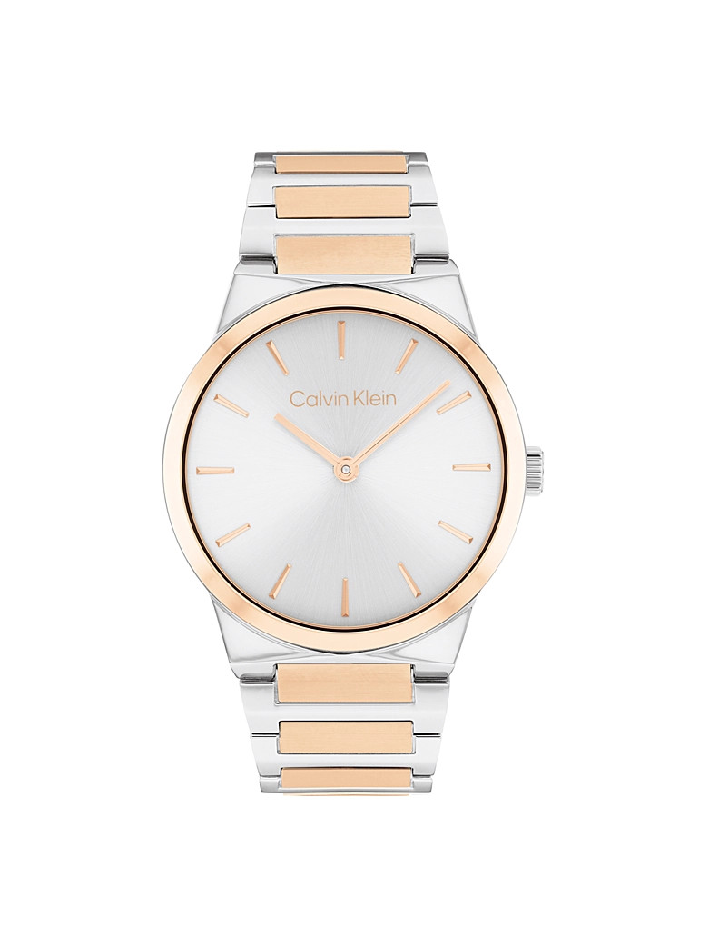 Calvin Klein Two-tone stainless steel watch