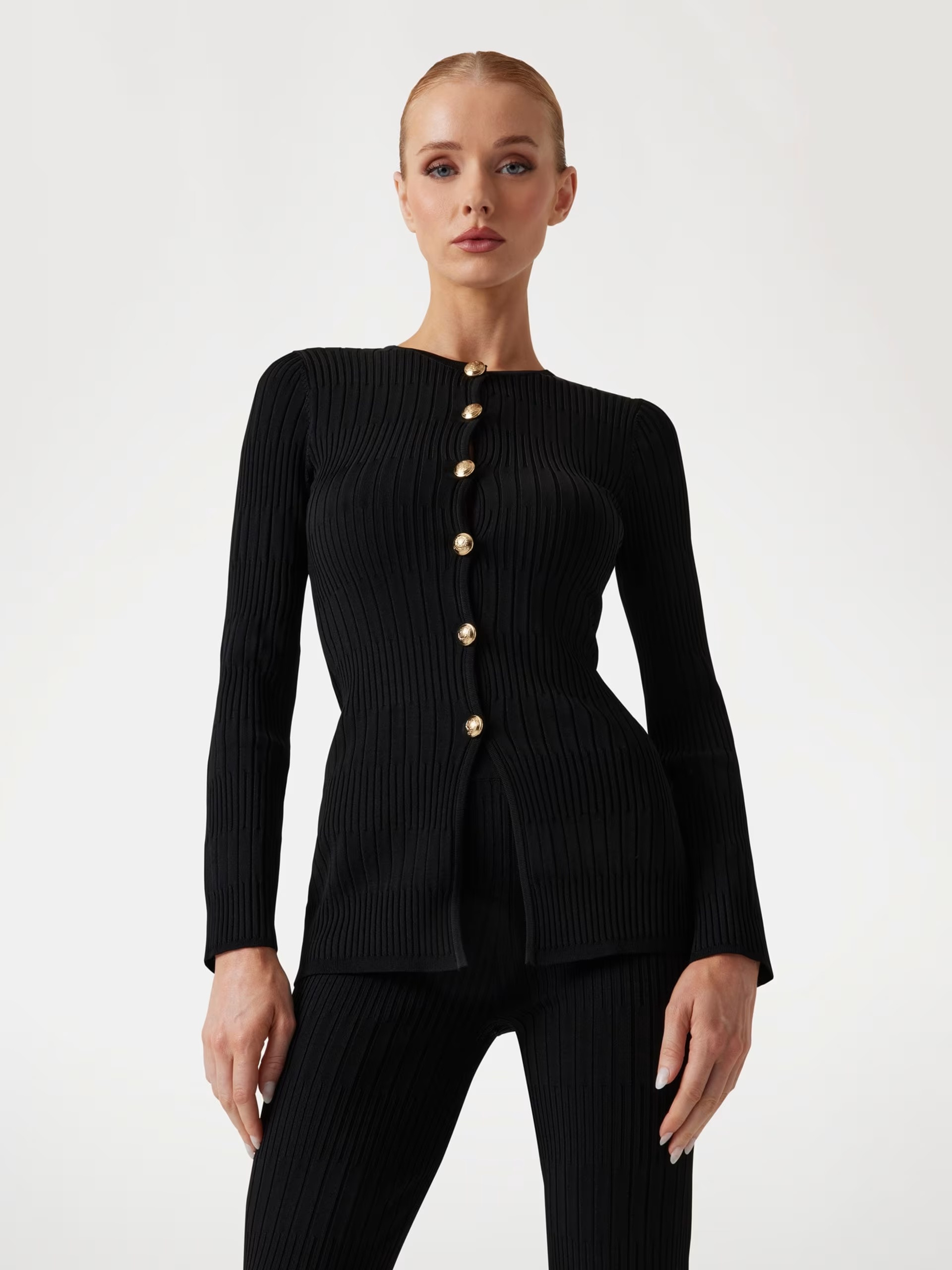 Guess Marciano rib-knit cardigan