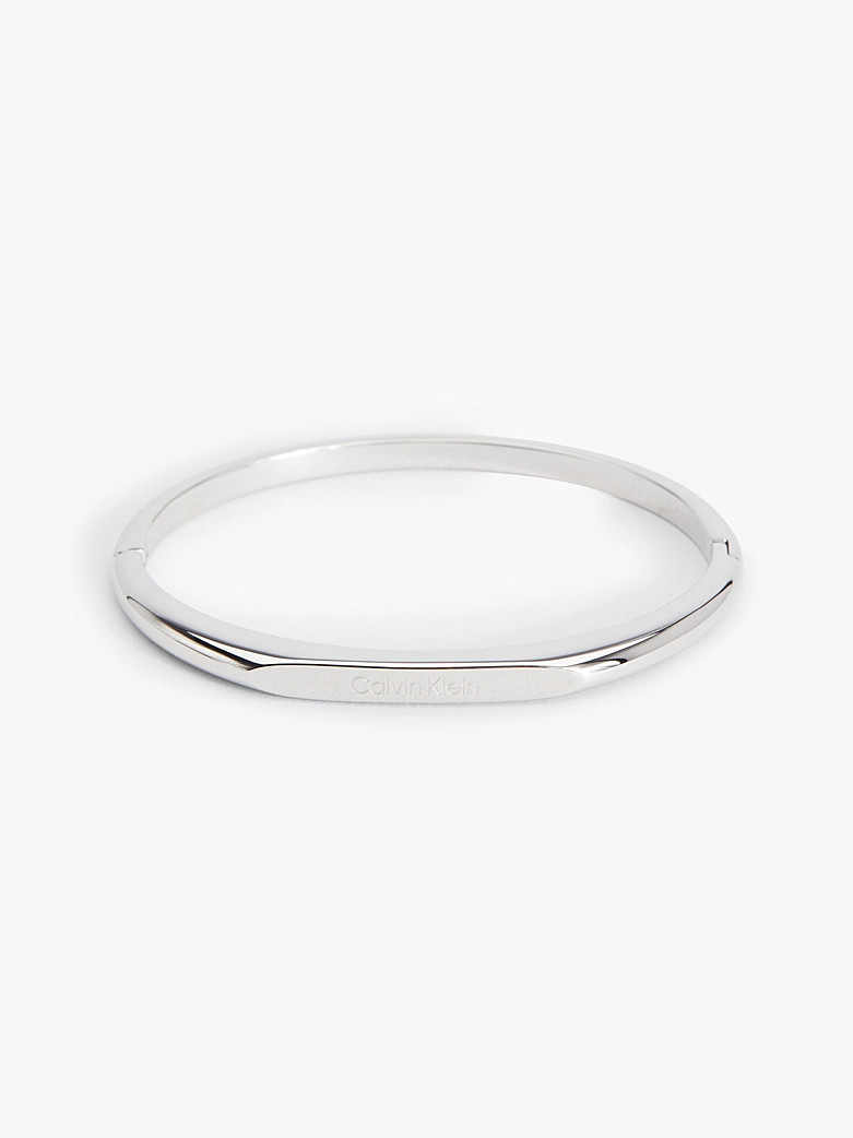 Calvin Klein Stainless steel hinged bangle