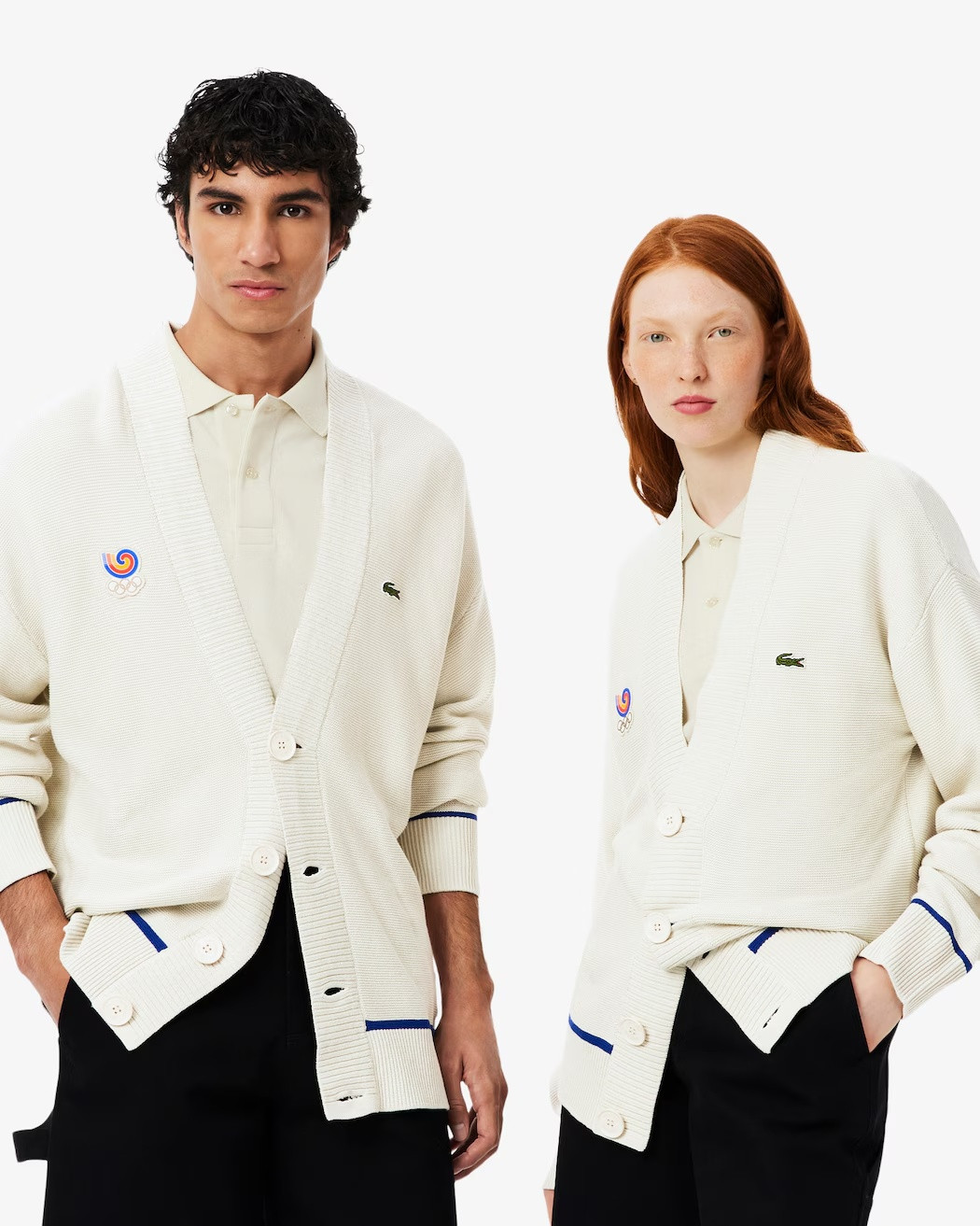 LACOSTE Cardigan Olympic Heritage Seoul 1988