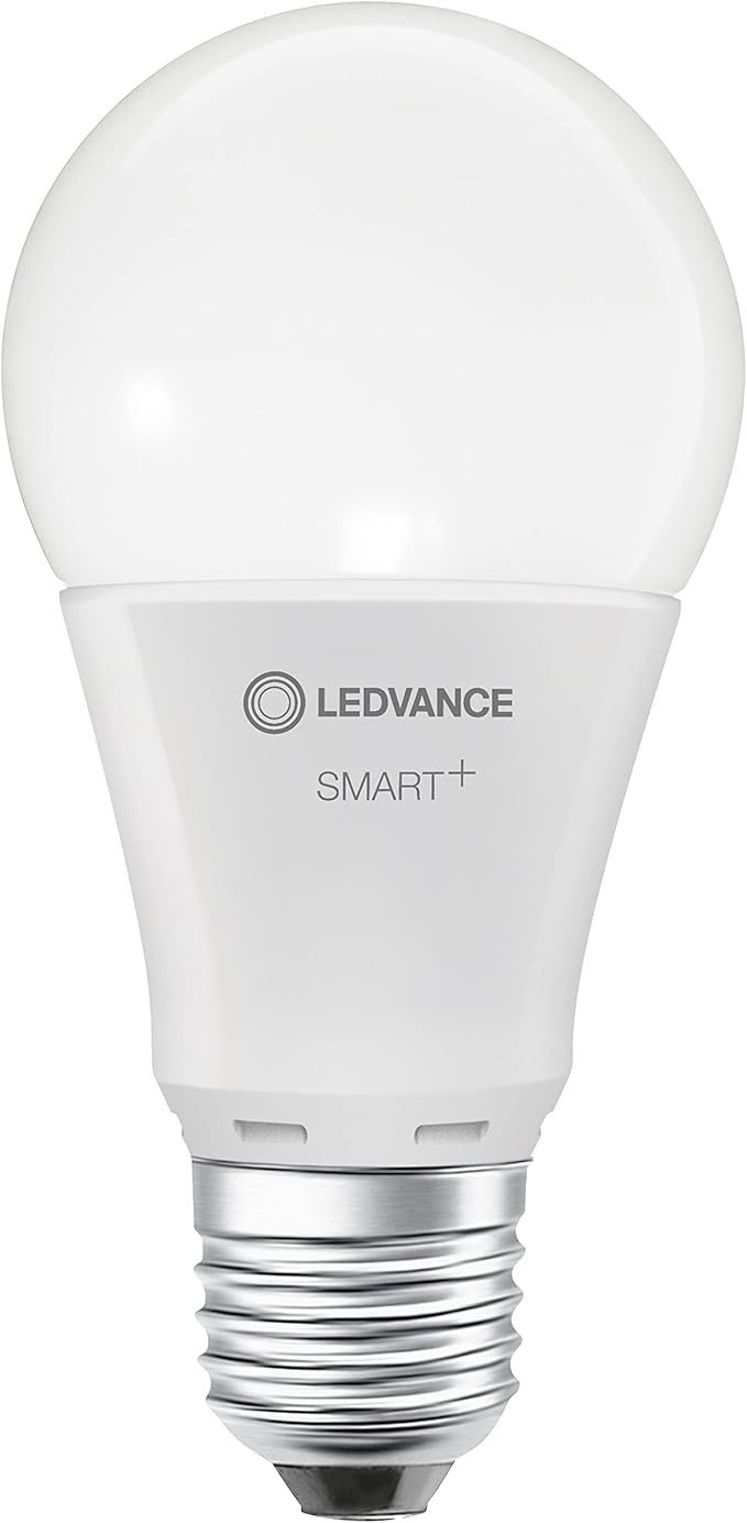 LEDVANCE Smart LED Lamp with WiFi Technology, E27 Socket, Dimmable, Warm White (2700 K), Replaces Incandescent Bulbs with 100 W, SMART+ WiFi Classic Dimmable, Pack of 1 [Energy Class F]