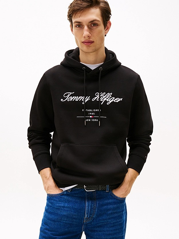 Men’s Hoodie with Embroidered Logo (Eco Materials)