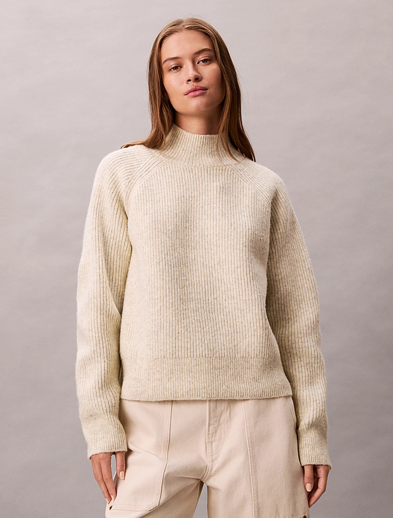 Calvin Klein Soft ribbed knit sweater