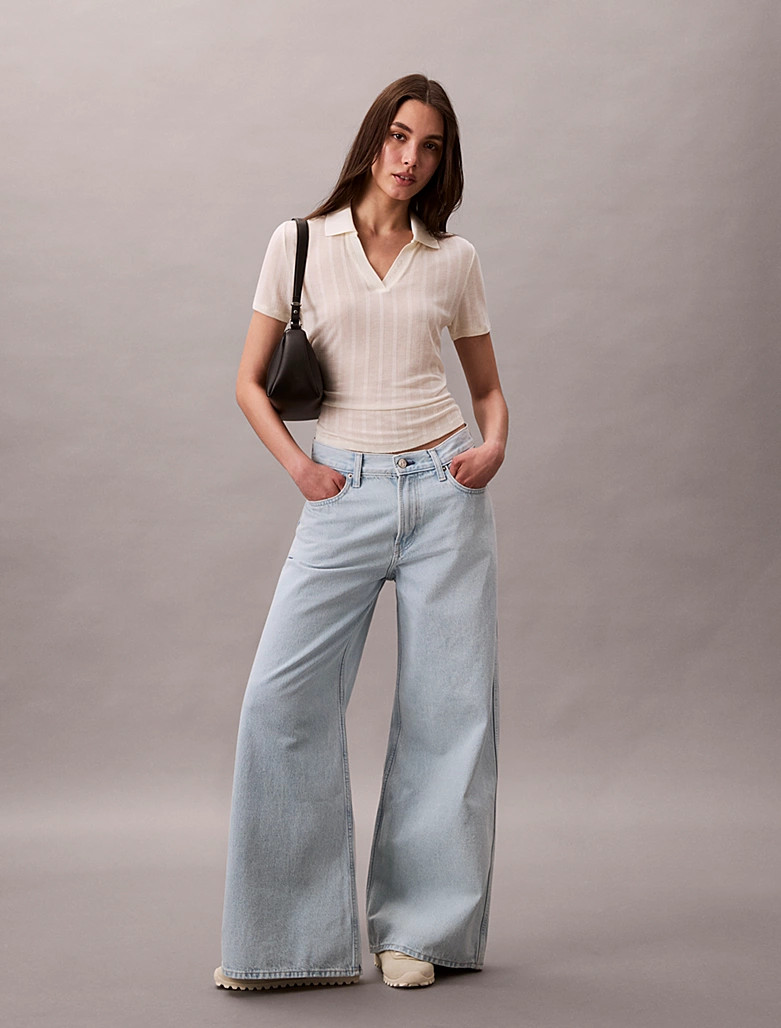 Calvin Klein Ultra Wide Leg Jeans