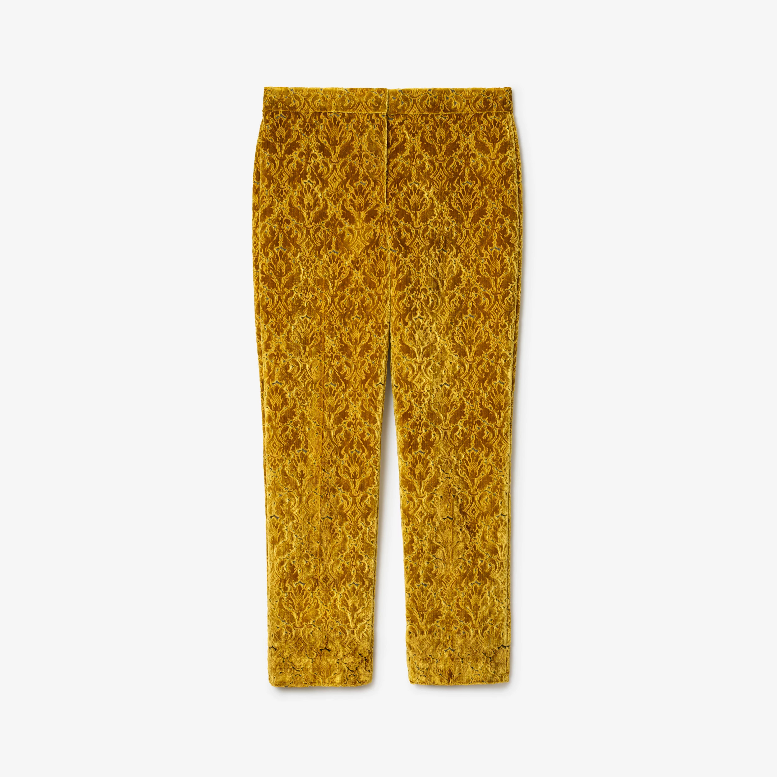 Burberry Baroque Velvet Tailored Trousers